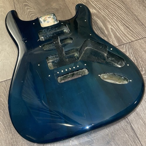 Blue strat style electric - blue,