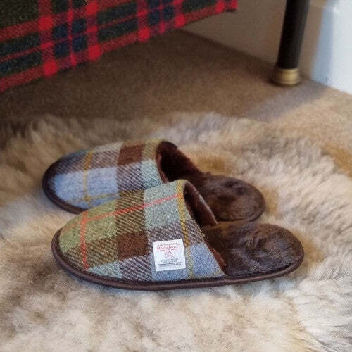 Slippers harris tweed - harris,