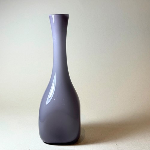 Mcm cased art - glass, vase