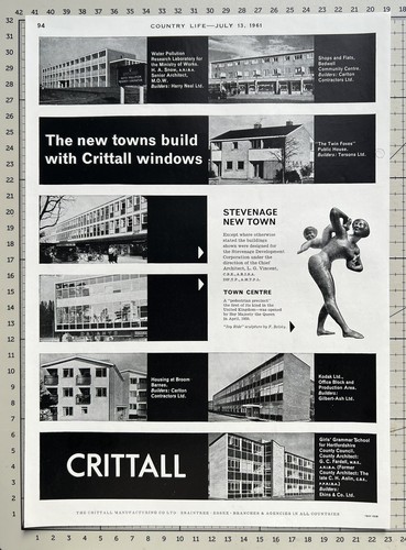 Stevenage new town crittall - stevenage,