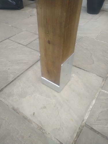 6x6 bolt down post - bolt,