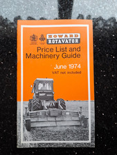 HOWARD ROTAVATOR PRICE LIST MACHINERY GUIDE JUNE 14 GEM 350 220 ROTOVATOR BOLENS