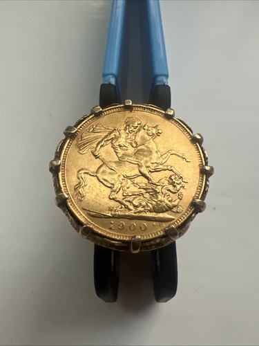 Full sovereign gold ring 1900 - ring,