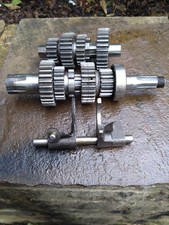   BSA BANTAM 4 SPEED GEAR CLUSTER WITH SELECTOR FORKS SUIT PRE 65 TRIALS