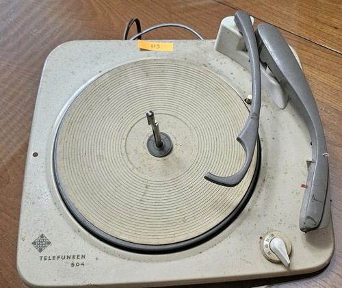 Vintage telefunken turntable - telefunken,