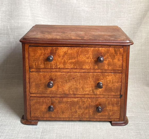 Antique c1850s burl walnut - antique,