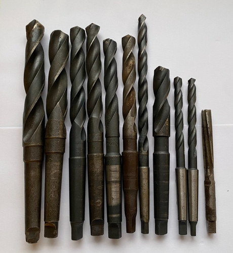 Assorted lot morse - 10, taper