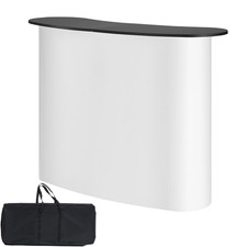 Foldable Trade Show Display Podium Table Counter Stand 51.18"x18.31"x37.4"