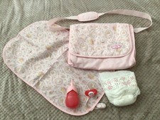 🌟 Baby Annabell 43cm Doll’s Bundle 🌟 Gorgeous Changing Bag, Dummy & Bottle