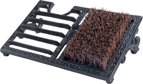 Cast iron boot brush scraper - cast,