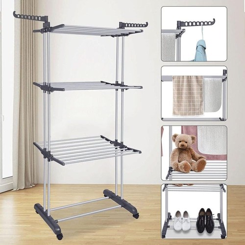 Space saving foldable - saving, airer