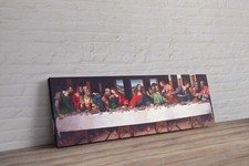The Last Supper by Da Vinci Jesus Christ X Large Canvas Wall Art Picture Print