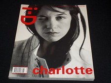 2001 NOVEMBER I-D MAGAZINE - CHARLOTTE GAINSBOURG FASHION ISSUE - O 13982