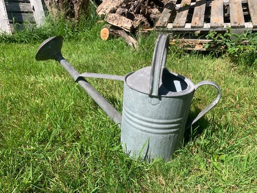 Vintage metal galvanised