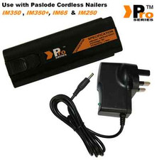 Pro Series Battery + Wall Charger 1ah  - For Paslode Nailers (IM350/IM350+)