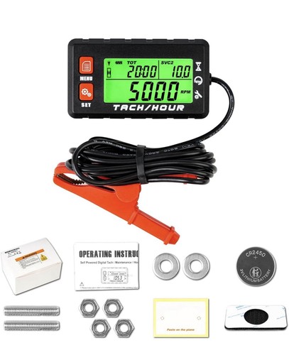 Digital tachometer hour - digital,