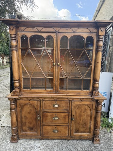 Large antique pitch pine - antique,