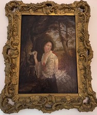 Antique oil painting after