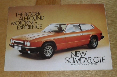 Reliant scimitar gte - reliant,