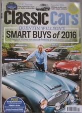 Classic Cars magazine May 2016 featuring Porsche, Riley, Armstrong Siddeley, TVR