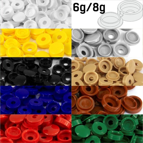 Small plastic hinged screw - plastic,