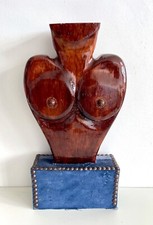 Vintage Folk Art Model Woman’s Nude  Torso Bust