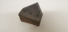 22x Triangular Blades 3 Hole Possibly For Allen Scythe Cutting Mower NOS