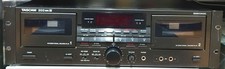 TASCAM 202 MKIII Cassette Deck Double Auto Reverse Used Tested 20W Output