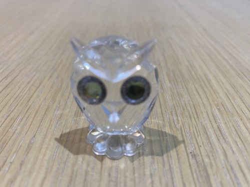Swarovski crystal owl - swarovski, small