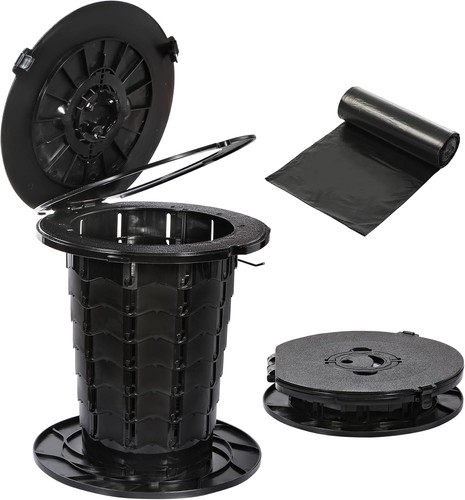 Portable camping toilet - portable,