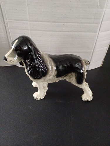 Vintage china spaniel dog - china,