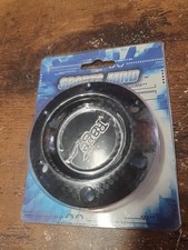 Rage Steering Wheel Centre Horn Button - Carbon Effect