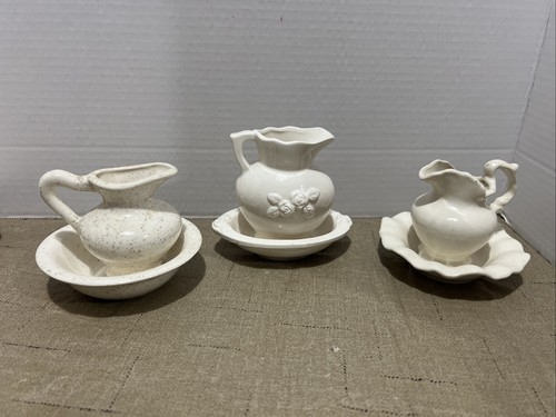 Vintage mini ceramic pitcher - mini,