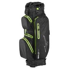 MIZUNO BR-DRI 14-WAY WATERPROOF CART BAG BLACK/GREEN BRAND NEW 2024 MODEL