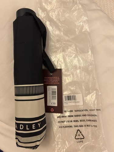 Bnwt radley stripe responsible - bnwt,