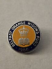 Orange Order Loyal Orange Widows Badge 1988