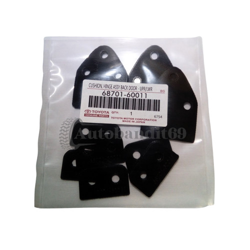Back door hinge - back, gasket