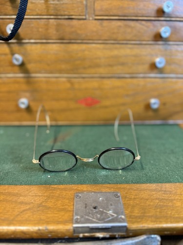 Antique gold framed spectacles - antique,