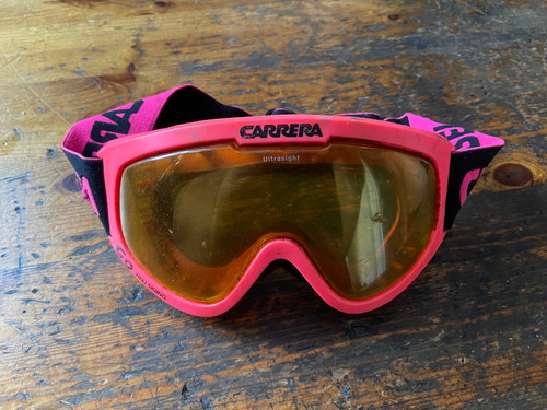 Vintage carrera ski goggles - ski,