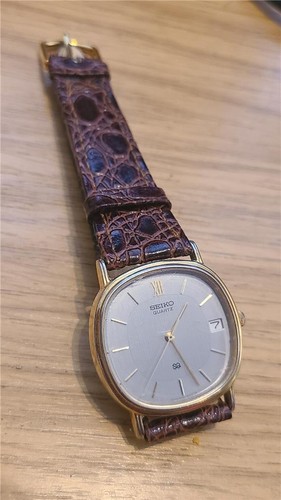 Vintage seiko quartz date - seiko, sq