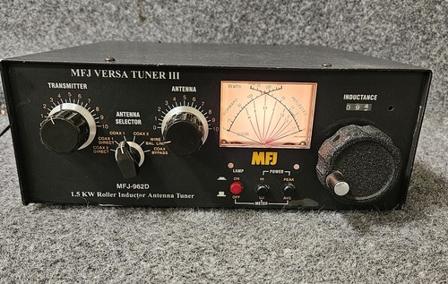 Mfj 962d versa - mfj-962d, tuner