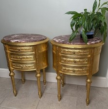 Pair Ornate French Louis XV1