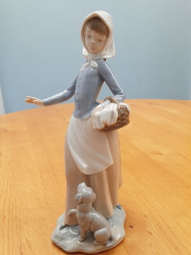 Nao girl with basket and - with,