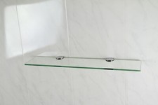 Glass Shelves Bathroom Wall