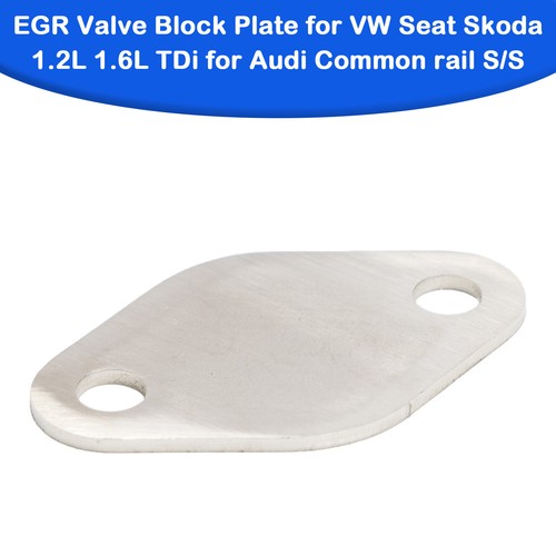 Egr valve block plate for - egr, vw