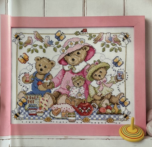 Cross stitch chart teddy - teddy, bear