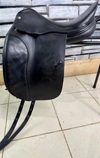 17” MW Harry Dabbs True Brit Dressage Saddle - Black
