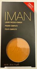 IMAN Cosmetics Luxury Pressed Powder Shade Earth Medium .35 Oz