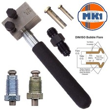 Copper Brake Pipe Line Flaring Tool Professional In-situ 4.75 DIN Hand Held 