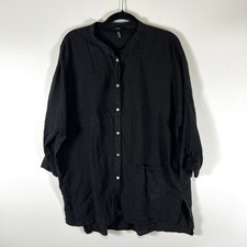 Oska Womens Sz 1 Black Button